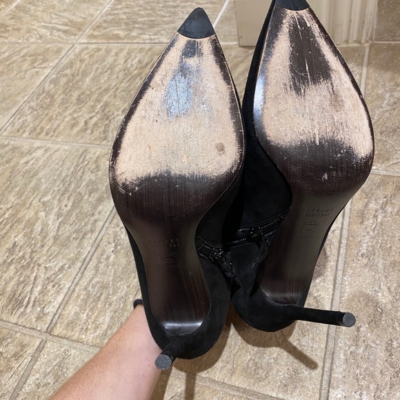 Stuart Weitzman Black Booties - Picture 5 of 8